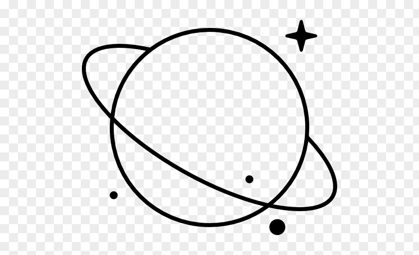 Planet Saturn Drawing PNG
