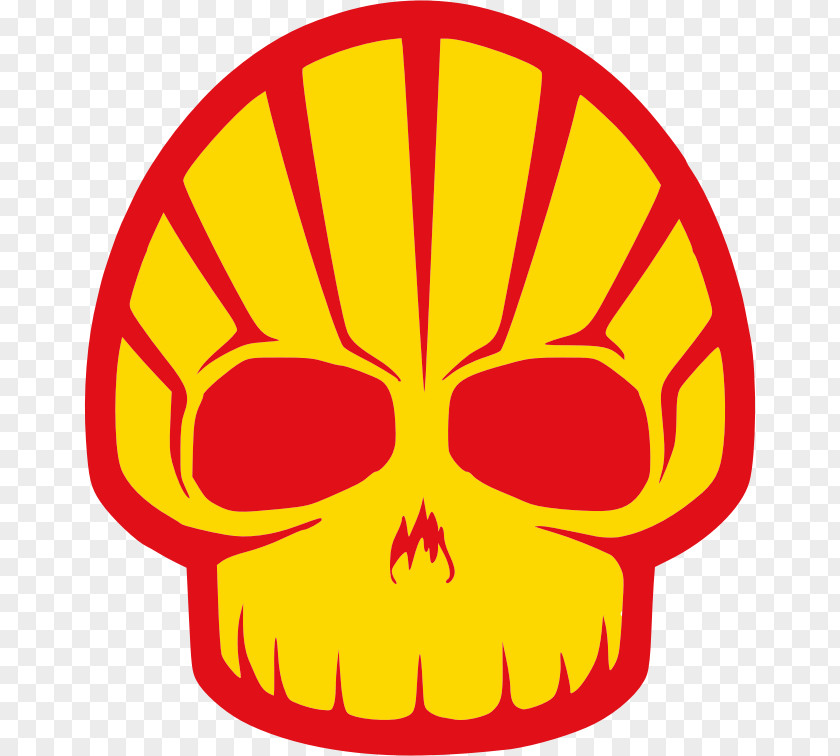 Skull Royal Dutch Shell Fossil Fuel Oil Company Petroleum PNG