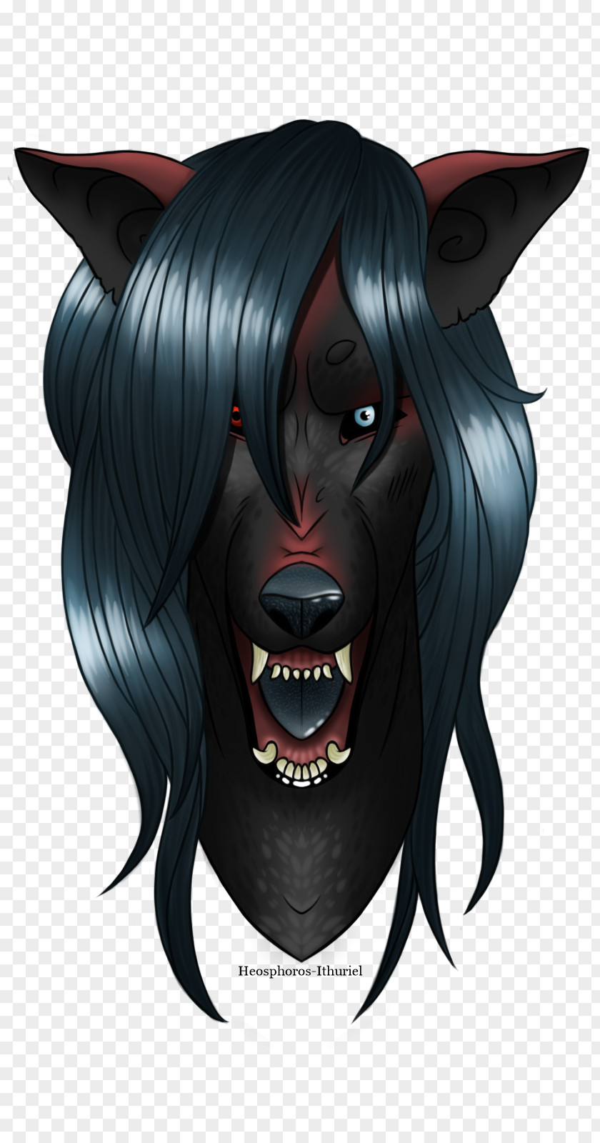 Werewolf Mouth Vampire Snout PNG