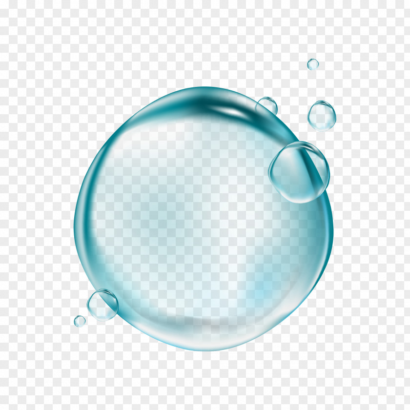 Beautiful Water Drops Drop Bubble Transparency And Translucency Clip Art PNG