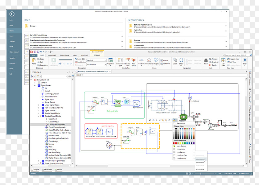 Behavior Ribbon SimulationX Simulation Software Computer System PNG