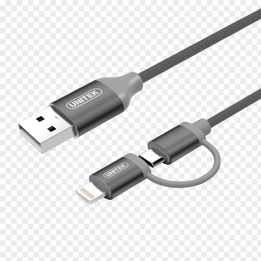 Lightning Micro-USB Electrical Cable USB-C PNG