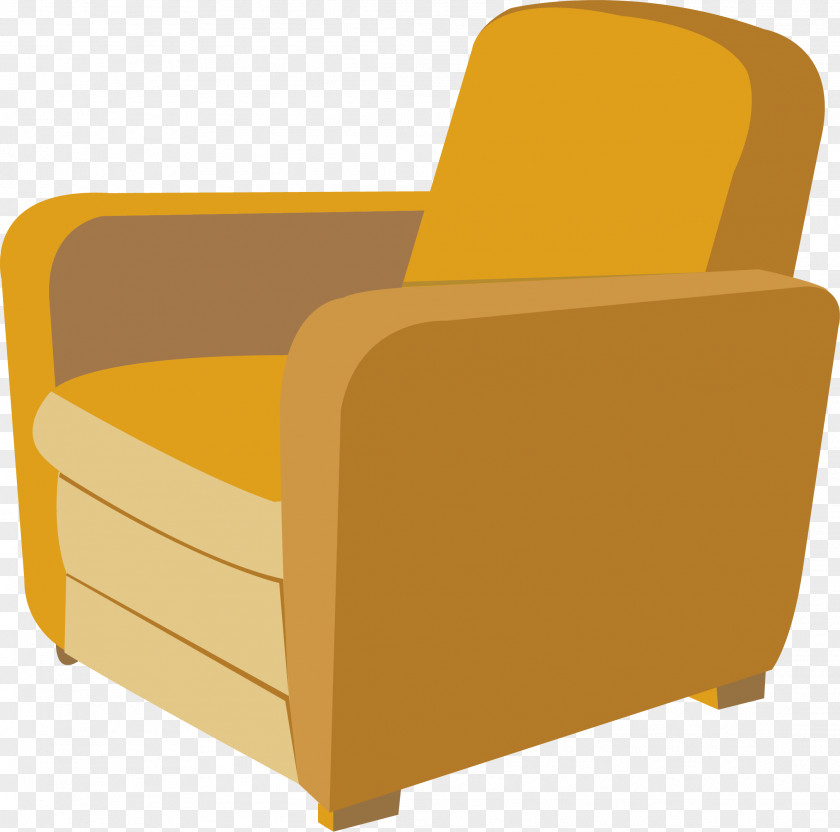 Sofa Vector Element Club Chair Couch PNG