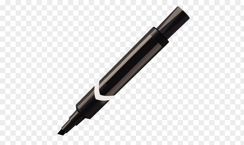 Black Marker Pen Permanent Sharpie Ink PNG