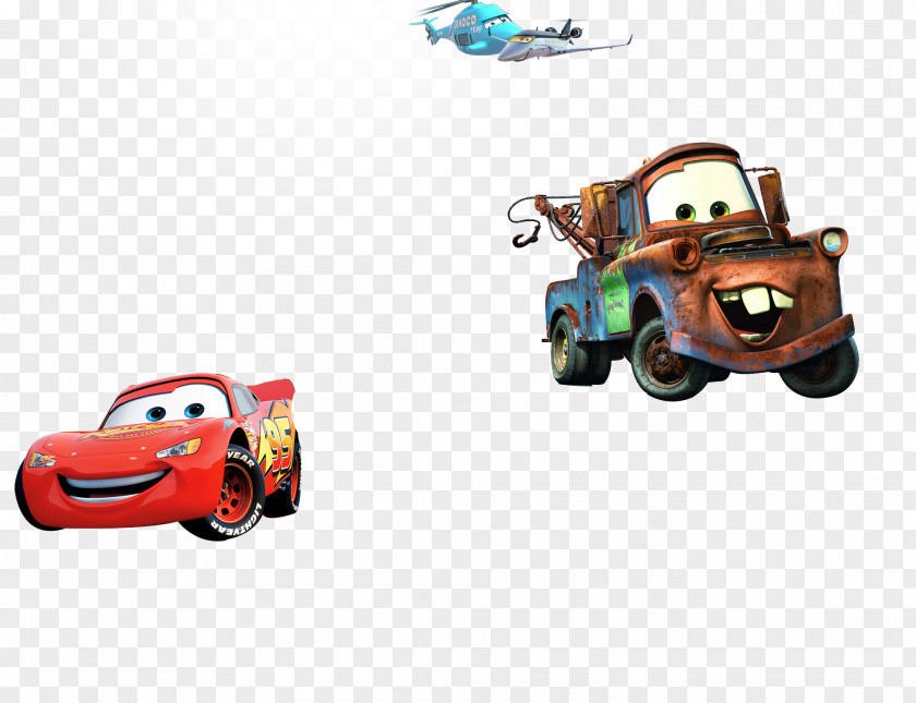 Car Toys Lightning McQueen Mater Adhesive Partition Wall Cars PNG