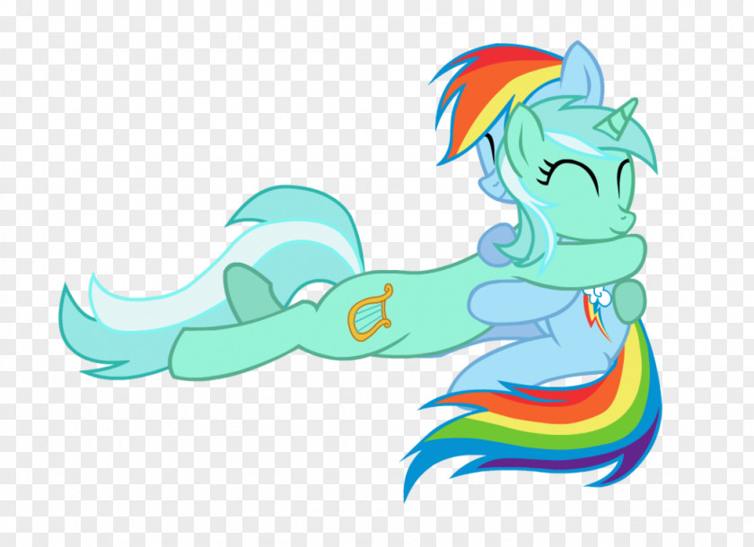 Hugging Pictures Digital Art Drawing Rainbow Dash Fan PNG