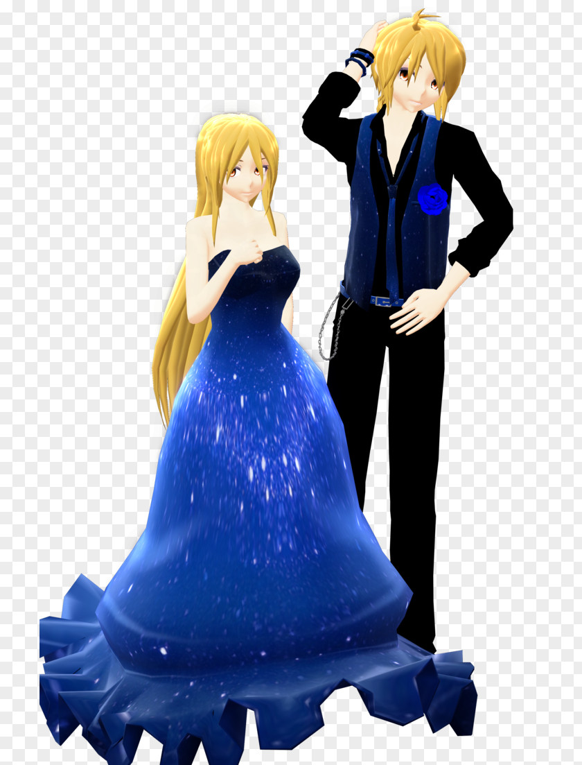 Mmd Dress Figurine Cartoon Character Fiction PNG