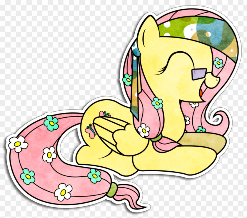 My Little Pony Fluttershy Sticker Telegram Equestria PNG