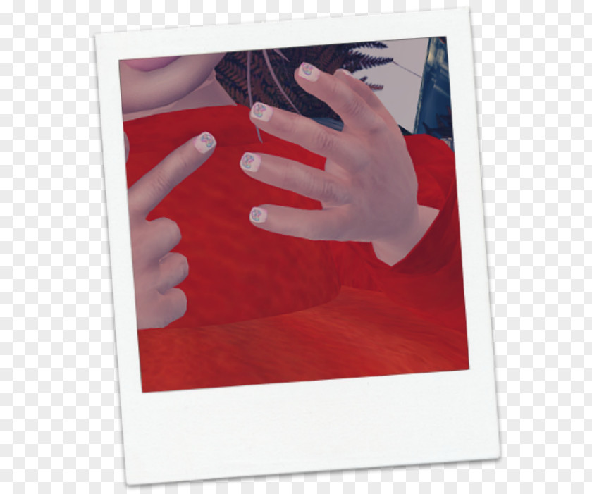 Patch Cake Thumb Hand Model PNG