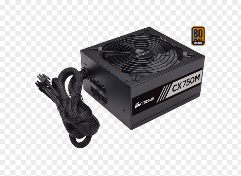 Power Supply Unit (computer) 80 Plus Corsair Components ATX Converters PNG