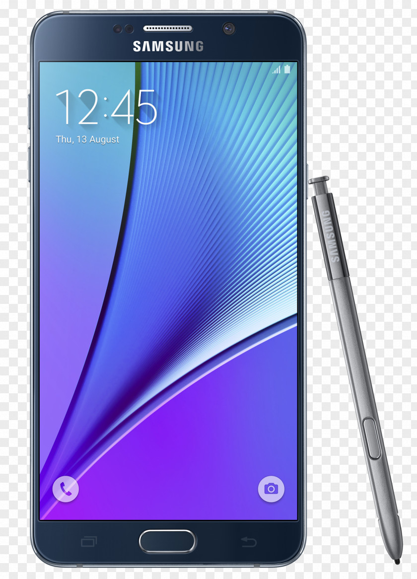 Samsung Galaxy Note 5 Smartphone Telephone Android PNG