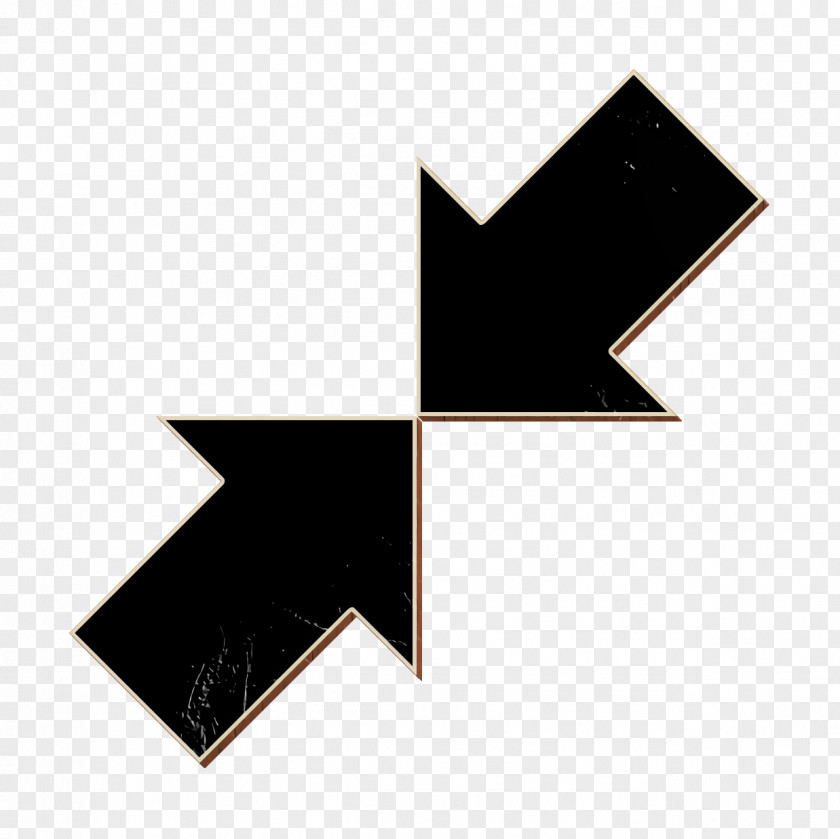 Symbol Material Property Arrows Icon Together PNG