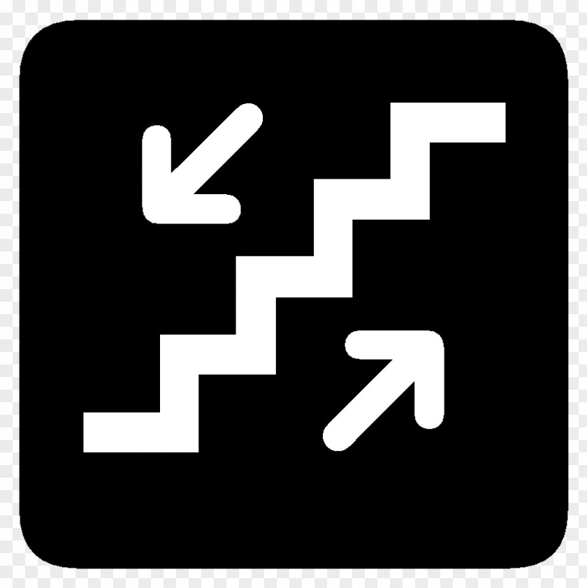 Symbol Staircases Sign Vector Graphics Clip Art PNG