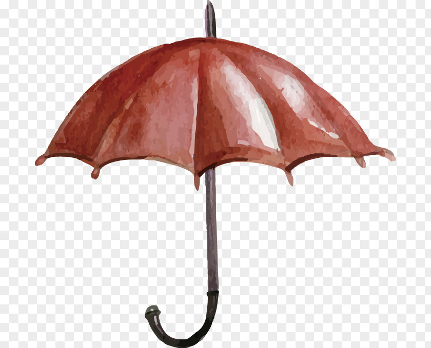 Bala Umbrella RainPainted Red Vector Water Trem PNG