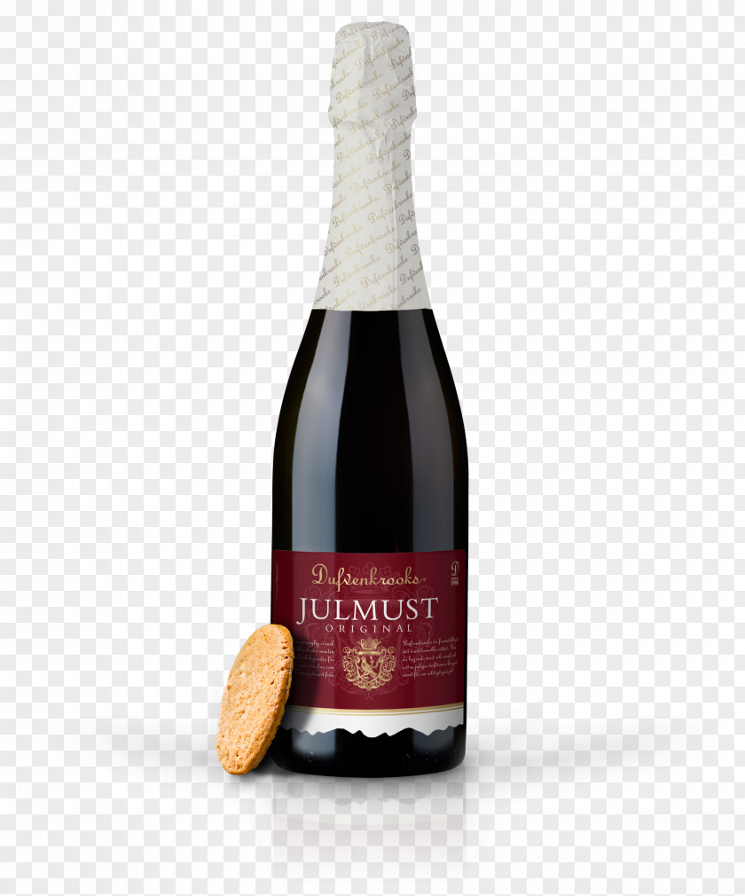 Champagne Wine Liqueur Bottle PNG