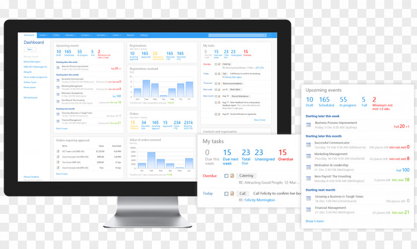 Organise Computer Program Software Event Management User Information Technology PNG