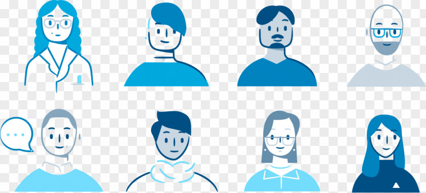 People Illustration Art PNG