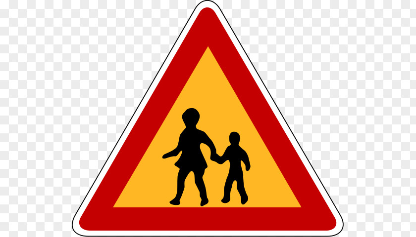 Road Safety Traffic Sign Warning Clip Art PNG