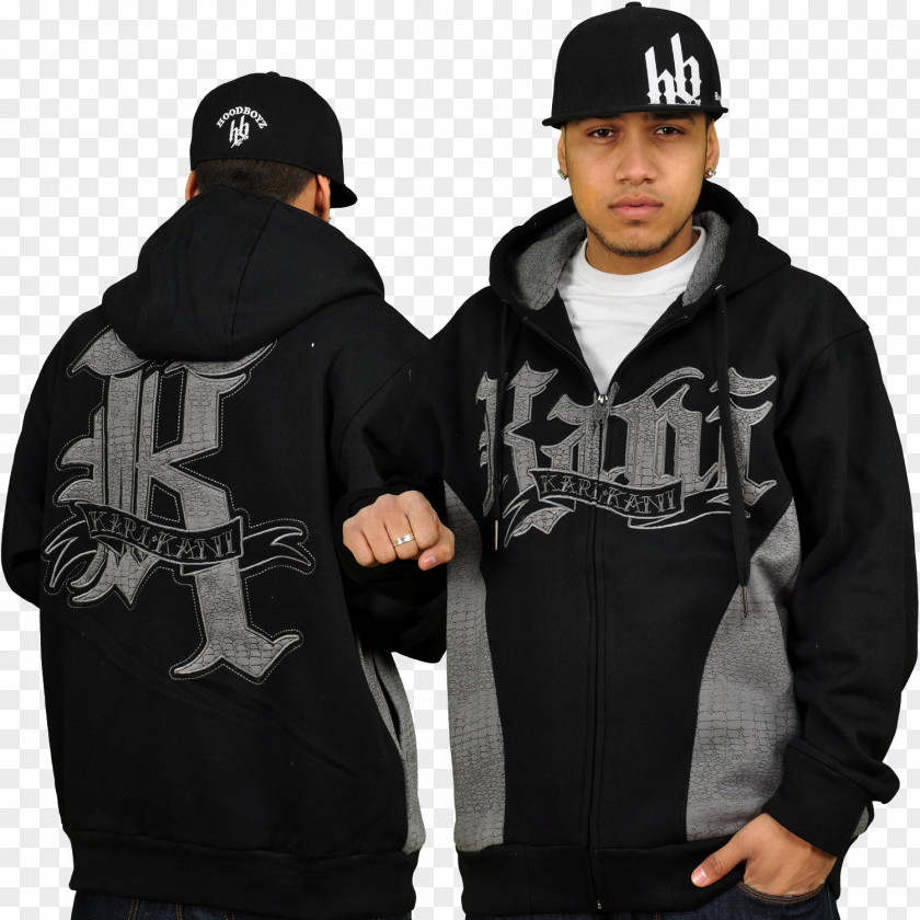 T-shirt Karl Kani Hoodie Zipper Sweater PNG