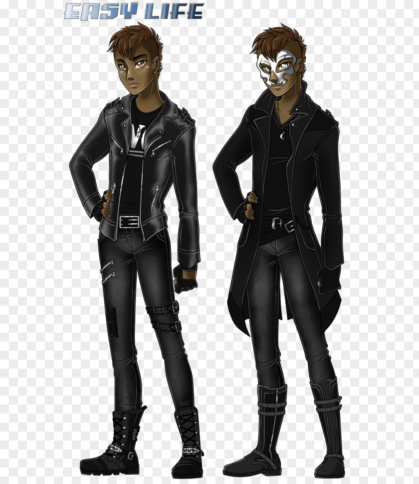 Teamwork At Work Cartoons Leather Jacket M Costume Character PNG