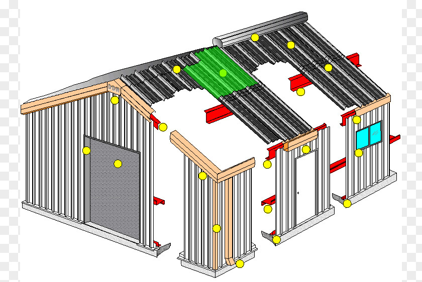 Building Roof House Beam Purlin PNG