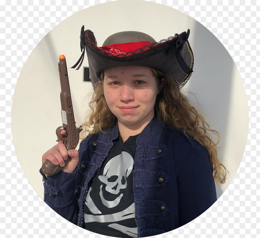 Child BlueFoot Pirate Adventures Cowboy Hat Fedora PNG