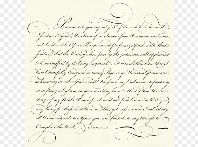 Manuscript Handwriting Calligraphy The Universal Penman Penmanship Script Typeface PNG