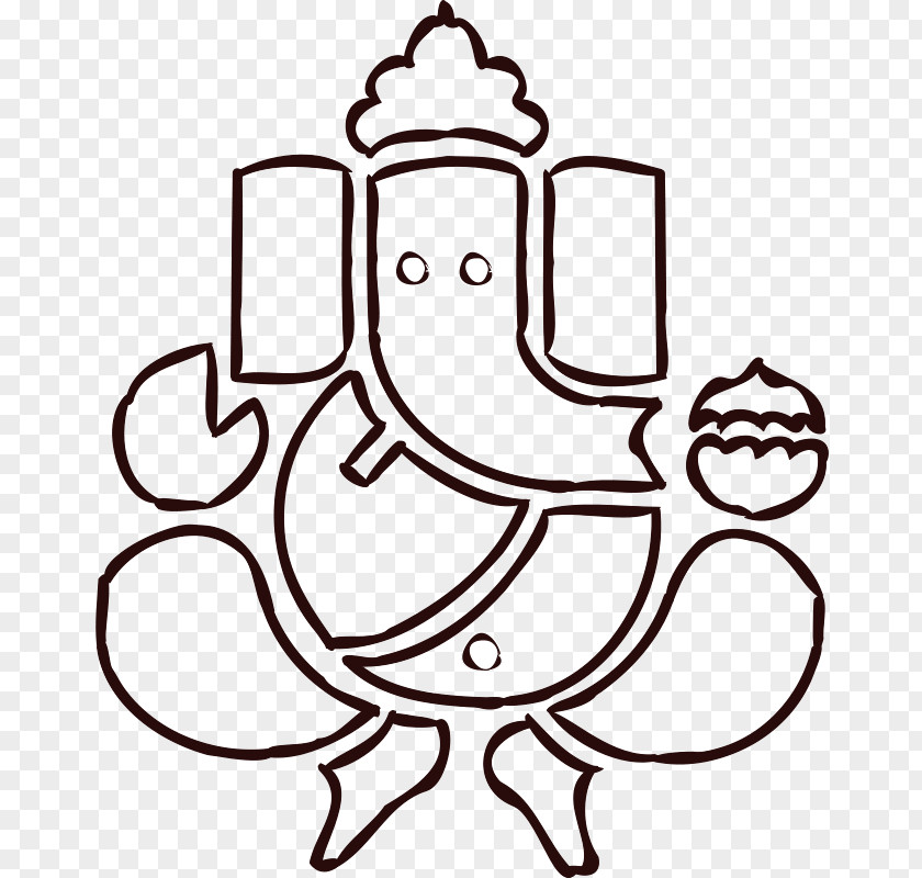 Ganesha Ganesh Chaturthi Hinduism Om Clip Art PNG