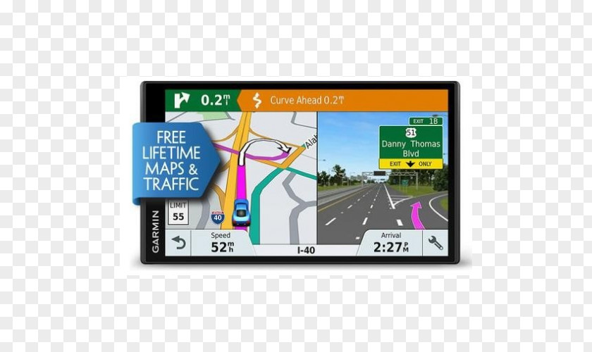 GPS Navigation Systems Garmin DriveSmart 61 Drive Sat Nav Central Europe 60 PNG