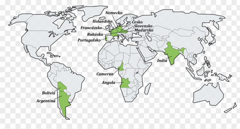 Simplified Map World Globe Simple English Wikipedia PNG