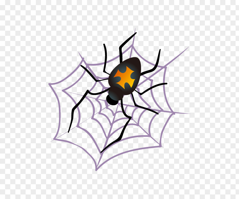 Vector Spider Web Clip Art PNG