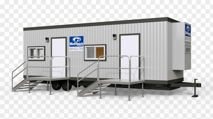 Building Trailer ModSpace Mobile Office PNG