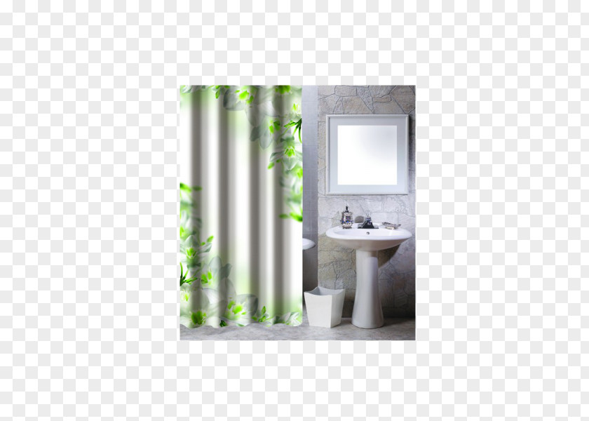 Shower Douchegordijn Curtain Polyester Bathroom Textile PNG