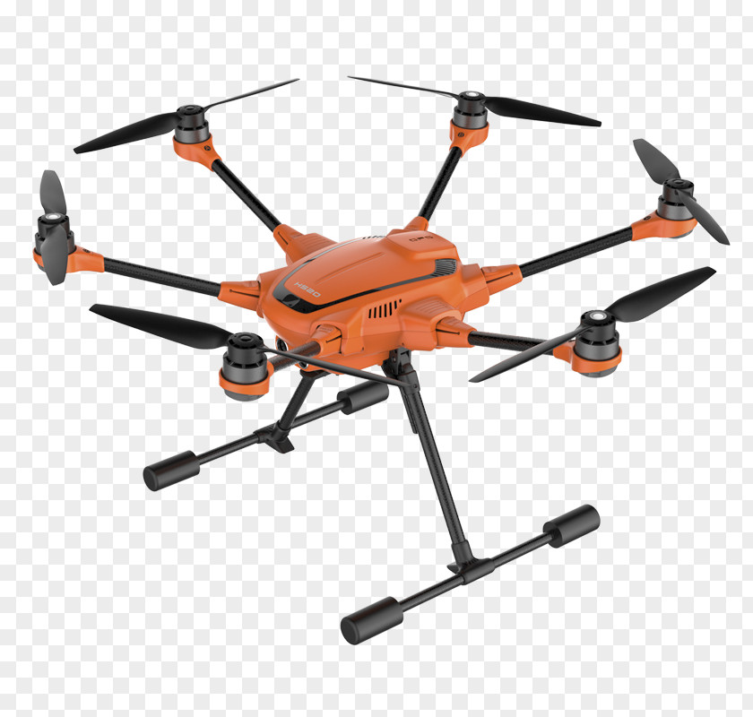 Yuneec International Typhoon H Unmanned Aerial Vehicle Multirotor Aircraft PNG