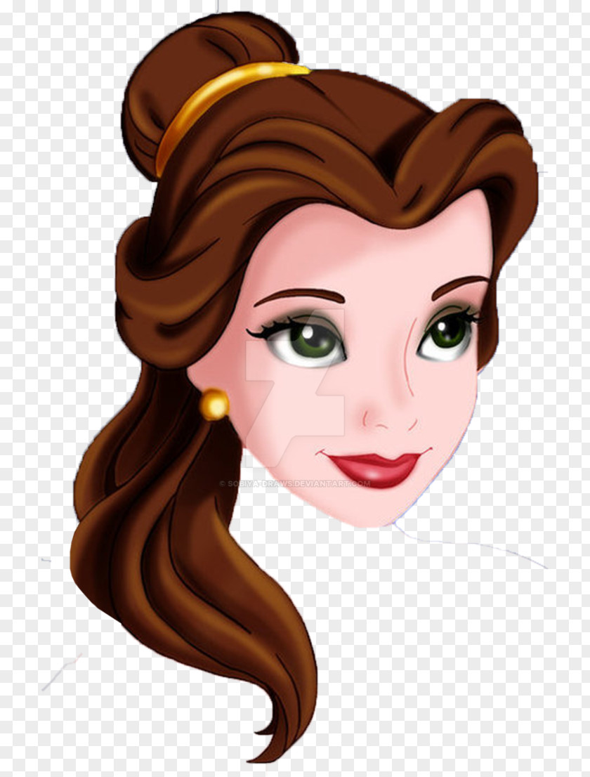 Beauty And The Beast Belle Disney Princess Drawing PNG