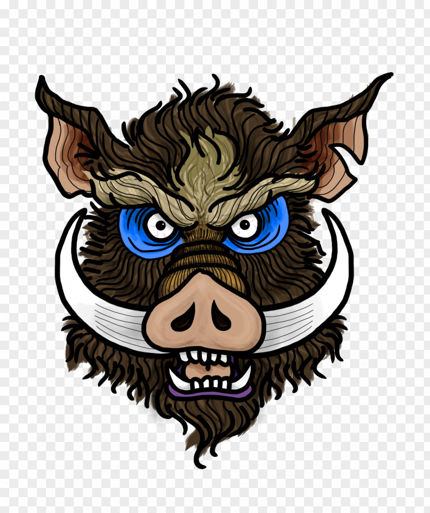 Boar Legendary Creature Cartoon PNG