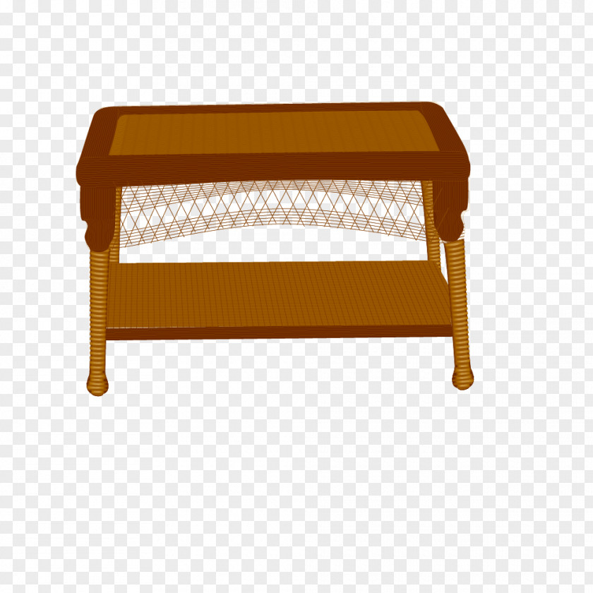 Brown Coffee Table PNG