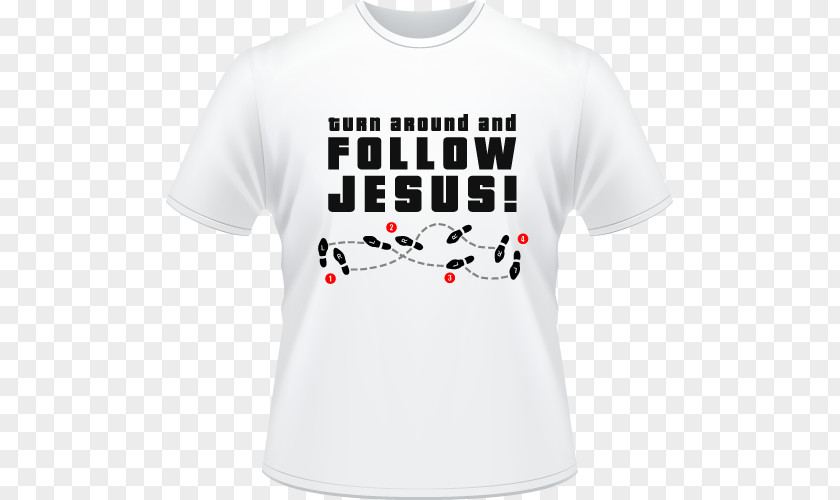 Follow Jesus T-shirt Sleeve Clothing Blouse PNG