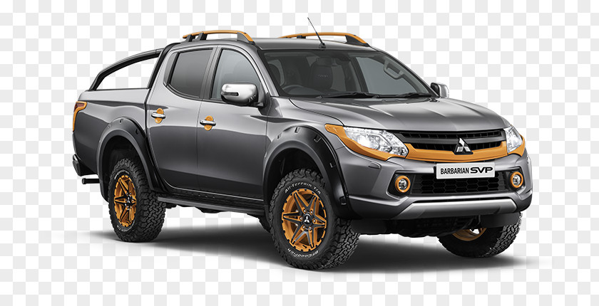 Mitsubishi L200 Triton Motors Car Pickup Truck PNG