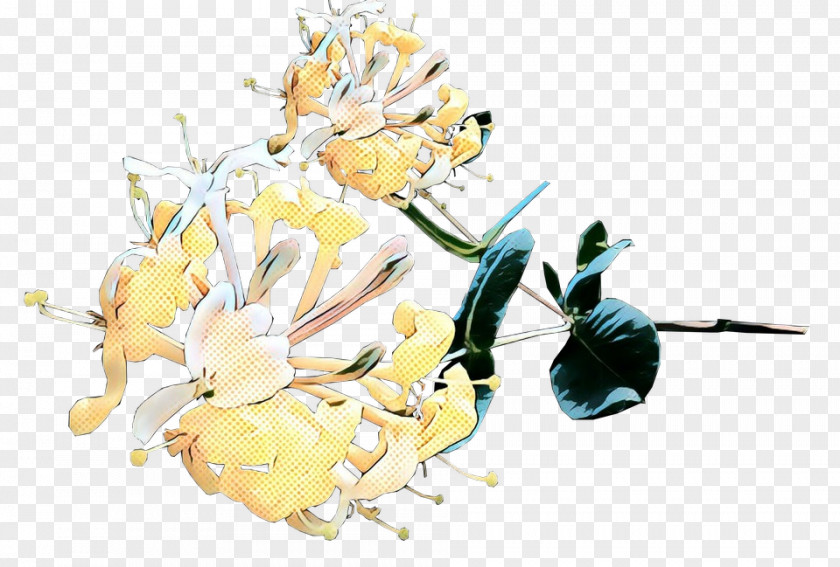 Plant Yellow Flowers Background PNG