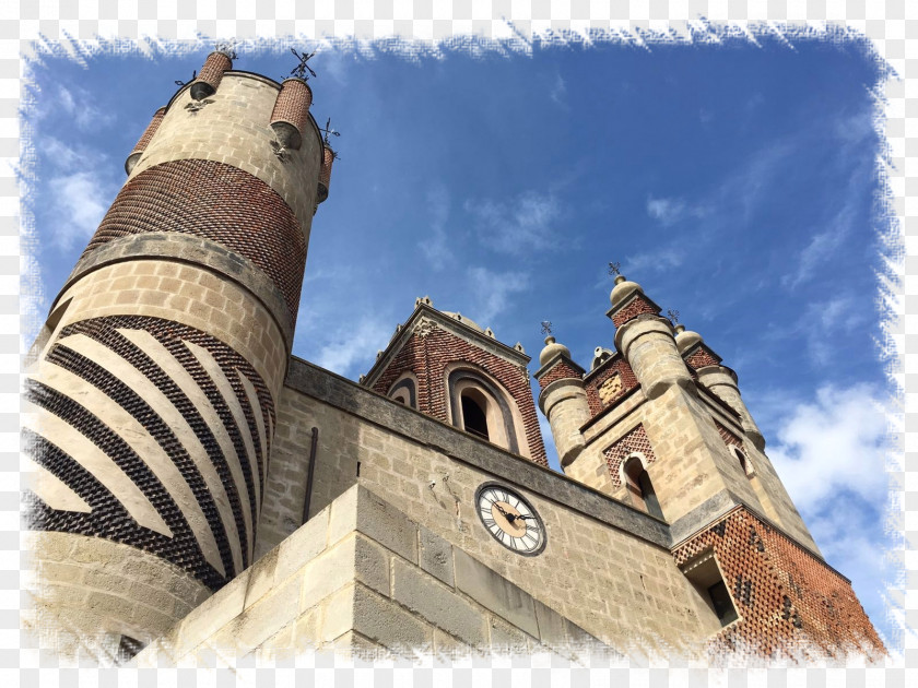 Aia Facade Rocchetta Mattei E Croce Castle Roof PNG