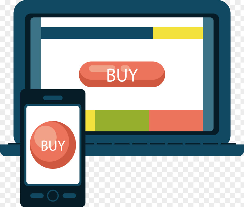 Computer Mobile Phone Shopping Website Download Icon PNG