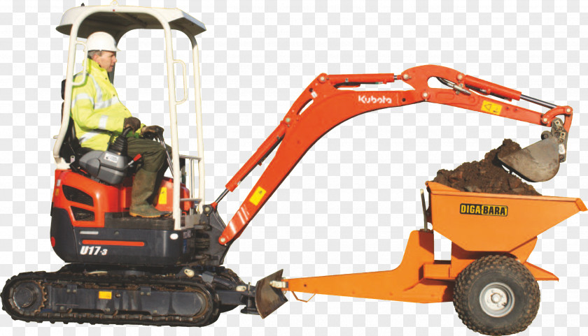 Excavator Heavy Machinery Dumper Bulldozer PNG