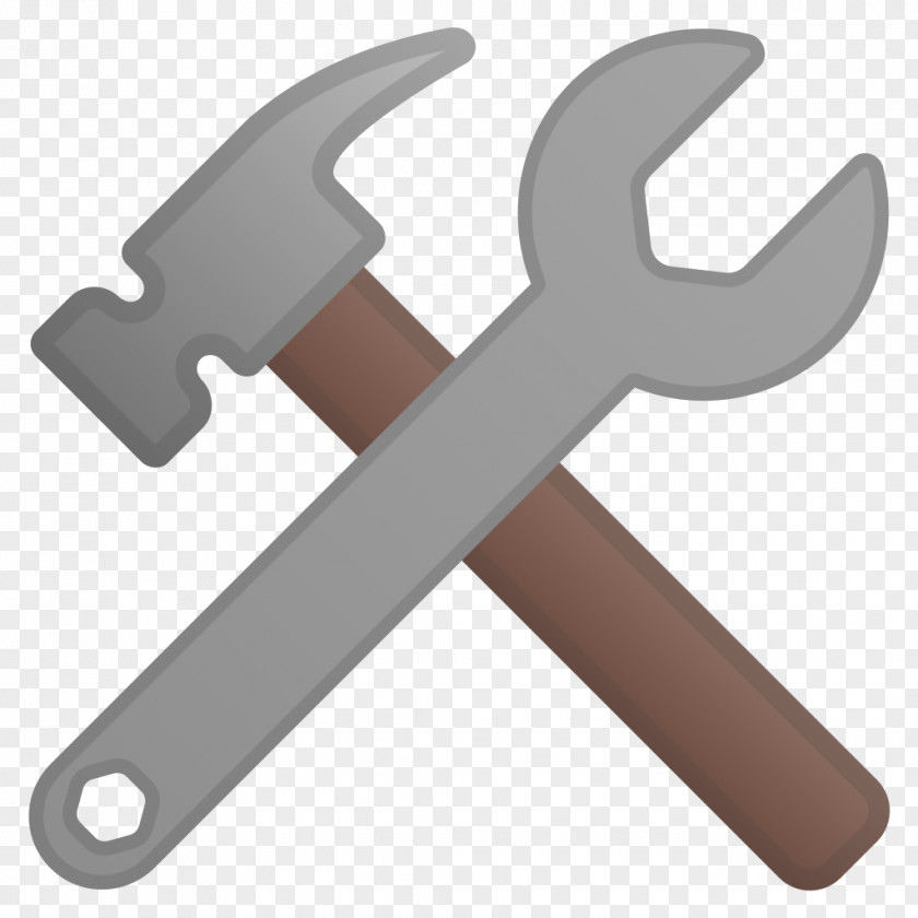 Hammer Emoji Tool Spanners Noto Fonts PNG
