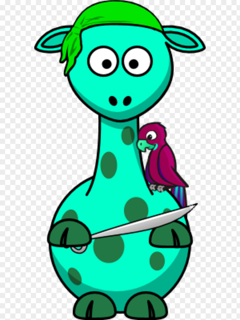 Hula Clipart Baby Giraffes Cartoon Clip Art PNG