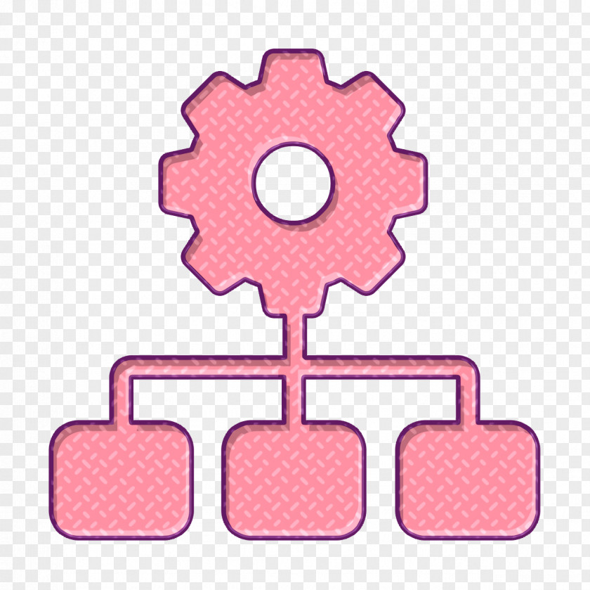 Pink Point Report Icon PNG