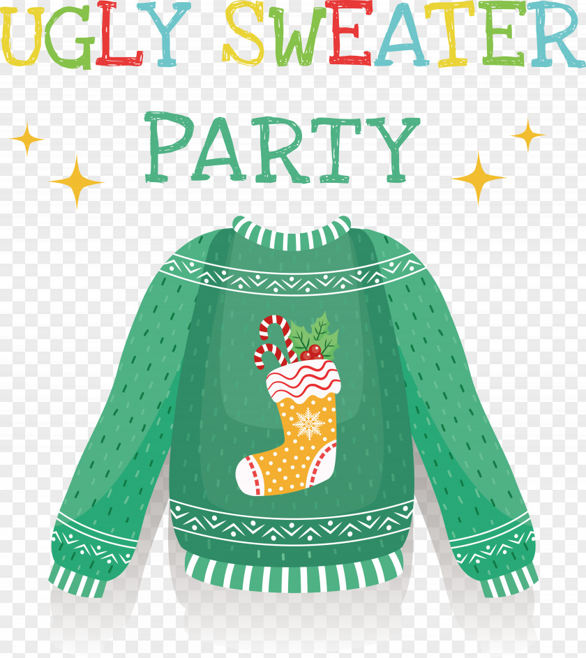 Ugly Sweater Sweater Winter PNG