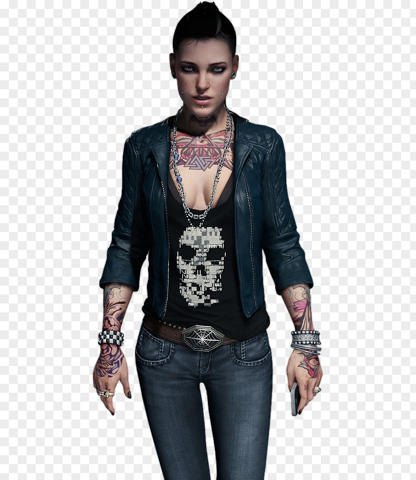 Wednesday Addams Watch Dogs 2 Video Game Aiden Pearce Coat PNG