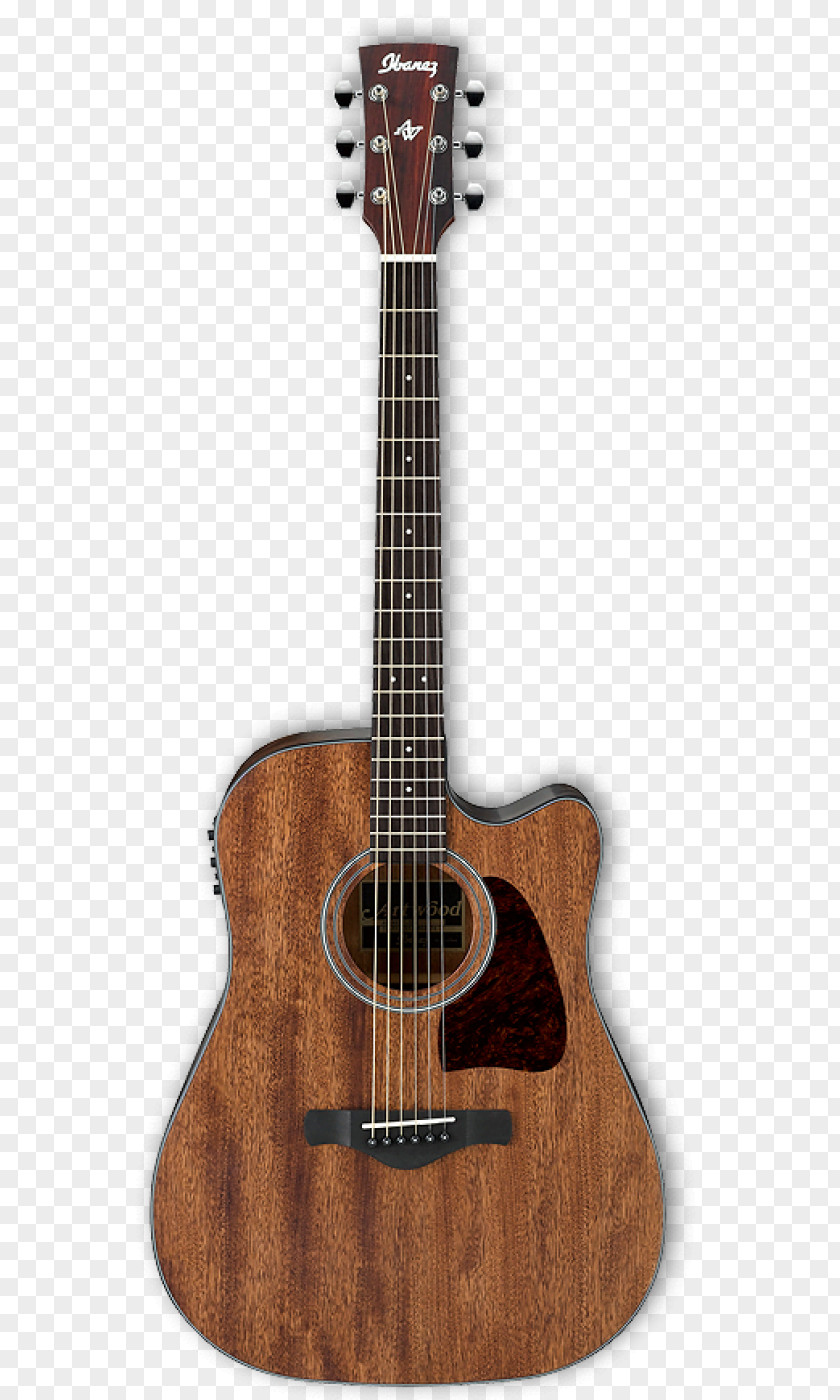Acoustic Guitar Ibanez AW54OPN Dreadnought Acoustic-electric PNG
