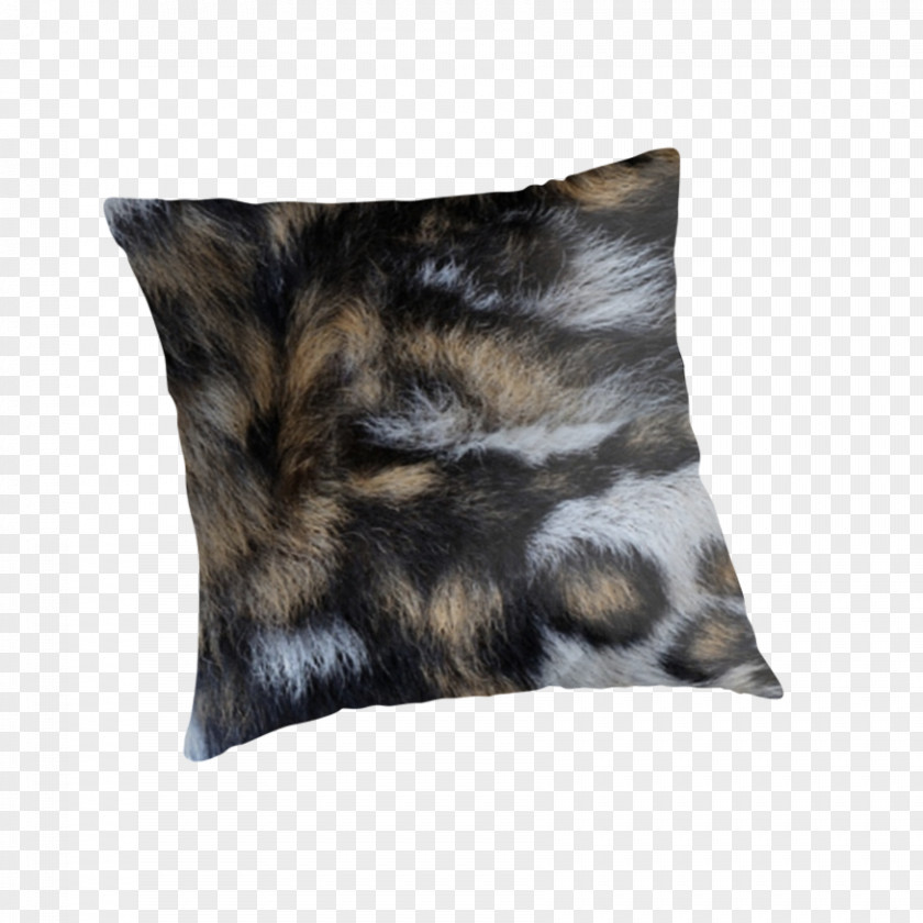 African Print Pillows Snout Throw Fur PNG